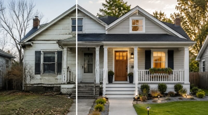 Cheap Ways to Make an Old House Look New